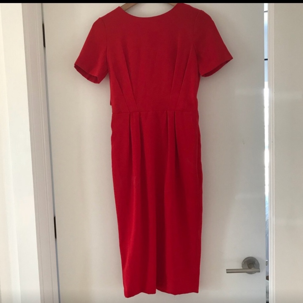 ASOS Cowl Back MIDI Pencil Dress